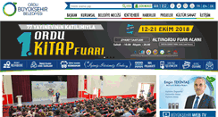 Desktop Screenshot of ordu.bel.tr